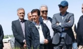 بازدید از مزرعه بهره ور آقای بوربور در معیت معاون محترم وزیر