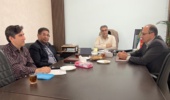 سرپرست و معاون پژوهشی مرکز ملی تحقیقات شوری با معاونت تولیدات گیاهی سازمان جهاد کشاورزی استان یزد دیدار کردند.