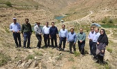 بازدید رئیس پژوهشکده میوههای معتدله و سردسیری موسسه تحقیقات علوم باغبانی از منطقه گردشگری آبخیز گردو