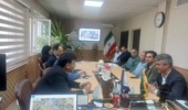 حضور رئیس پژوهشکده میوههای معتدله و سردسیری موسسه تحقیقات علوم باغبانی در مرکز تحقیقات کشاورزی مرکزی
