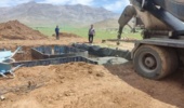 تداوم عمران و توسعه مراکز تحقیقاتی؛ آغاز عملیات بتنریزی تأسیسات آب در ایستگاه تحقیقات کشاورزی و منابع طبیعی دلفان