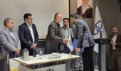 معارفه رئیس جدید حراست شعبه شمال شرق موسسه رازی در مشهد