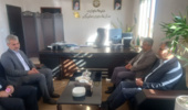 دیدار رئیس پژوهشکده حفاظت خاک و آبخیزداری با مدیرکل محیط زیست استان مرکزی