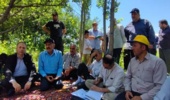 برگزاری روز مزرعه طرح تحقیقی توسعهای سیبزمینی در شهرستان سراب