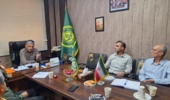نشست مشترک رییس مرکز تحقیقات و سازمان نظام مهندسی کشاورزی و منابع طبیعی استان بوشهر