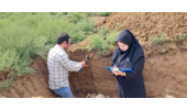بازدید فنی محققان بخش تحقیقات خاک و آب از اراضی پیشنهادی احداث نیروگاه خورشیدی در آق‌قلا