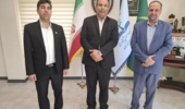نشست مشترک مدیر شرکت پشتیبانی امور دام جنوب کرمان و سرپرست مرکز تحقیقات و آموزش کشاورزی جنوب کرمان