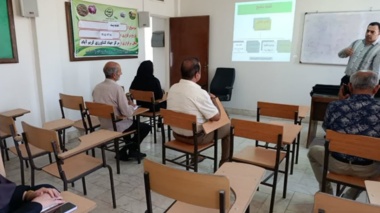 برگزاری دوره آموزشی تغذیه درختان پسته