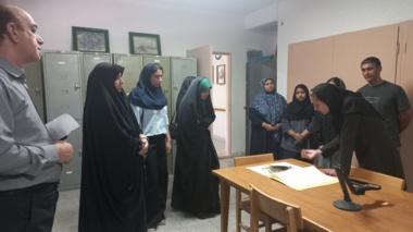 دانش‌آموزان پایه نهم مهمان مرکز سمنان شدند