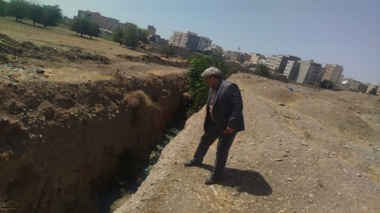 بازدید رئیس مؤسسه از پروژه لایروبی کانال‌های فاضلاب