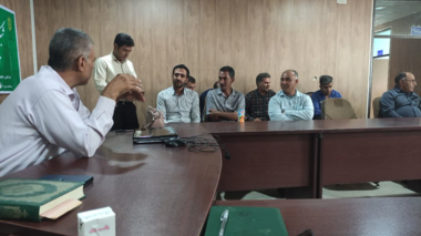 برگزاری دوره آموزشی ـ ترویجی اصول آبیاری در مزارع گوجه‌فرنگی تنگ ارم