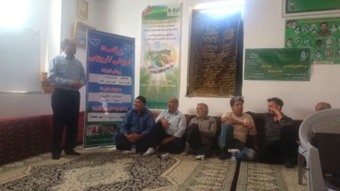 برگزاری یازدهمین کاروان ترویج بهره‌وری الگوی کشت ملی محصولات زراعی در شهرستان فراهان