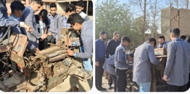 تحویل کارگاه ماشینآلات کشاورزی به هنرستان آموزش و تحقیقات کشاورزی استان تهران مستقر در مرکز