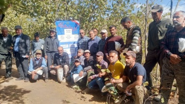 دوره انتقال یافته‌های پژوهشی فندق در روستای یازن