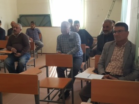 برگزاری کلاس آموزشی مدیریت احیا، اصلاح و بهسازی خاک‌های شور و قلیا در شهرستان شاهرود