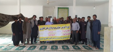 دوره آموزشی « سیستم کشت توأم گیاهان در نخلستان » در شهرستان کهنوج