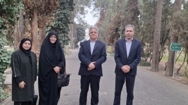 حضور سرپرست معاونت دفتر امور حقوقی سازمان تات در مرکز تحقیقات و آموزش کشاورزی استان تهران