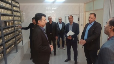 بازدید مدیرکل دفتر امور غلات و محصولات اساسی وزارت جهاد کشاورزی از پردیس تحقیقات و آموزش لوبیا خمین