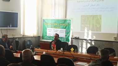 برگزاری نشست های علمی-آموزشی پیرامون مسائل مختلف کشت لوبیا