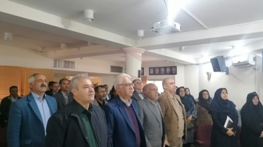 مراسم گرامیداشت هفته ملی پژوهش و فناوری در مرکز تحقیقات کشاورزی استان کرمان