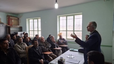 برگزاری دوره آموزشی حفاظت خاک و کشت حبوبات در مرکز جهاد کشاورزی ژان شهرستان دورود