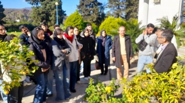 بازدید دانشجویان کارشناسی رشته باغبانی دانشگاه گیلان از پژوهشکده مرکبات و میوه‌های نیمه‌گرمسیری