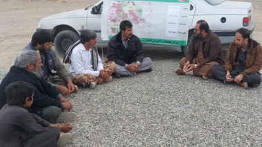 برگزاری دوره آموزشی حفظ، احیاء وتوسعه مرتع در روستای سیدآباد بخش مرکزی شهرستان خاش