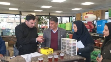 بازدید کارگروه کنترل و بازرسی از مراکز تولید، نگهداری و توزیع محصولات کودی استان تهران در شهرستان قدس