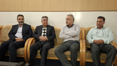 نشست صمیمی رئیس مؤسسه تحقیقات گیاه‌پزشکی کشور و رئیس مرکز تحقیقات و آموزش کشاورزی جنوب کرمان