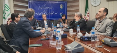 حضور نماینده پژوهشکده آبزی‌پروری آب‌های داخلی در آیین تودیع و معارفه رئیس مؤسسه تحقیقات برنج کشور