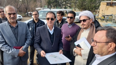 بازدید مشاور وزیر جهاد کشاورزی و مسئولان ارشد استان لرستان از باغ گیاه‌شناسی زاگرس خرم‌آباد