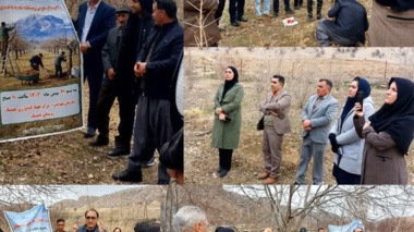 برگزاری روز انتقال یافته‌های تحقیقاتی مدیریت هرس باغات زمستانه در روستای چمشک