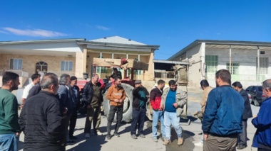روز مزرعه کالیبراسیون سم‌پاش‌ها در روستای سفیدآب شهرستان تفرش