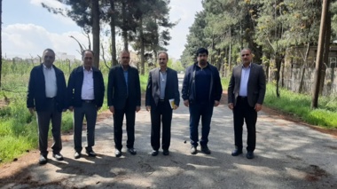 بازدید رئیس مؤسسه تحقیقات علوم باغبانی کشور از مرکز تحقیقات و آموزش کشاورزی و منابع طبیعی استان کرمانشاه