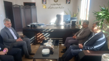 دیدار رئیس پژوهشکده حفاظت خاک و آبخیزداری با مدیرکل محیط زیست استان مرکزی
