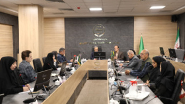 برگزاری جلسه بررسی طرح‌های کلان تغییر اقلیم و خشکسالی با تأکید بر اثربخشی میدانی و تأمین اعتبار