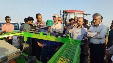 رونمایی از هد نیمه هوشمند برداشت نخود