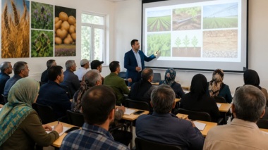 برگزاری ۱۱۸ دوره آموزشی برای بیش از چهارهزار نفر در مرکز تحقیقات کشاورزی اردبیل