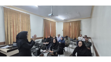 برگزاری دوره آموزشی ضمن خدمت با عنوان نظام دانش و اطلاعات کشاورزی برای کارکنان مرکز