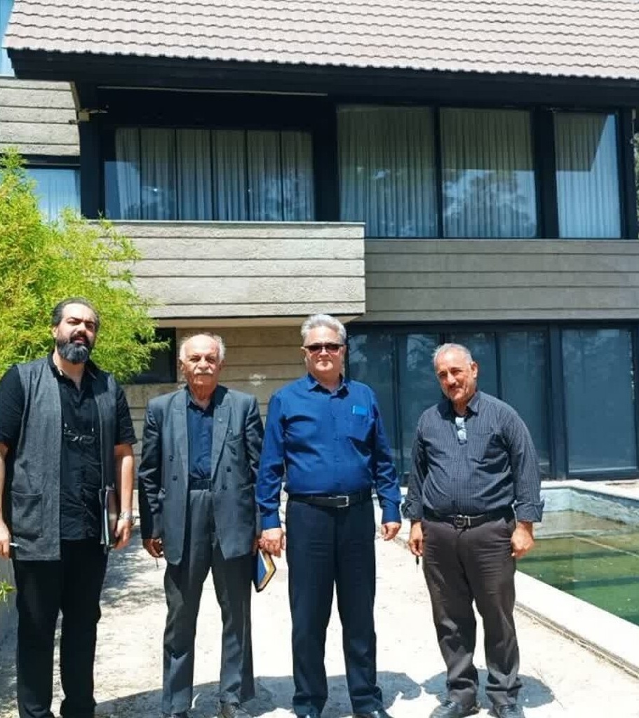 بازدید محسن سیلسپور، رئیس مرکز از ایستگاه تحقیقات خجیر