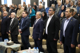 مراسم بزرگداشت هفتمین دوره هفته ملی کتاب کشاورزی و منابع طبیعی در سازمان تات