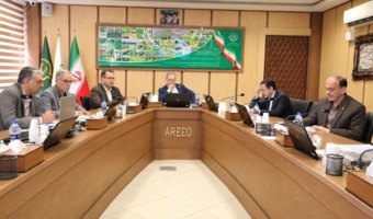 جلسه ارزیابی گزارش عملکرد مرکز تحقیقات و آموزش کشاورزی و منابع طبیعی آذربایجان شرقی