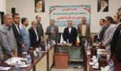 با حضور معاون وزیر جهاد کشاورزی دکتر گل محمدی و هیات همراه، جلسه عمومی با مرکز تحقیقات و آموزش کشاورزی و منابع طبیعی استان خراسان شمالی