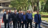 تجدید بیعت خانواده بزرگ سازمان تات با آرمانهای رهبر شهید در آیین بدرقه پیکر مطهر