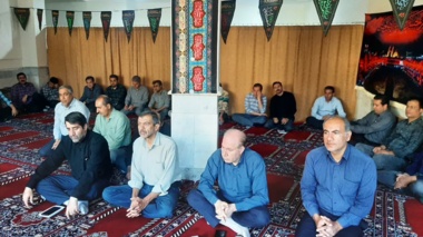 مراسم سوگواری سید و سالار شهیدان در مرکز تحقیقات و آموزش کشاورزی کرمانشاه برگزار شد