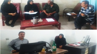 بازدید از مراکز جهاد کشاورزی بخش بلوک و حسین‌آباد شهرستان جیرفت