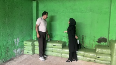 بازدید مسئول ایستگاه تحقیقات علوم دامی شهید بهشتی از کارخانه خوراک دام