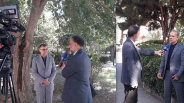 حضور گروه خبری صدا و سیما در پژوهشکده حفاظت خاک و آبخیزداری برای بررسی تأثیر ال‌نینو بر دیمزارها