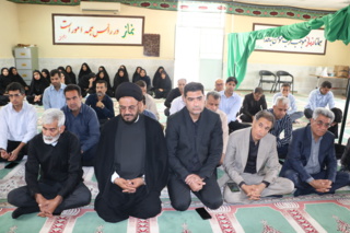 مراسم بزرگداشت و یادبود شهادت رهبر مجاهد جمهوری اسلامی ایران حضرت آیت الله العظمی امام سید علی خامنه ای (رضوان الله تعالی علیه)   و شهید محمدعلی شهداد نژاد