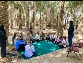 کارگاه آموزشی ترویجی مدیریت آفت کرم میوه‌خوار خرما